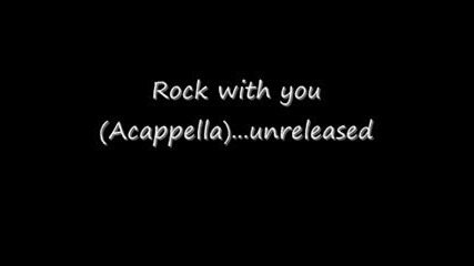 Strahotno!!!michael Jackson - Rock with you (acapella) 
