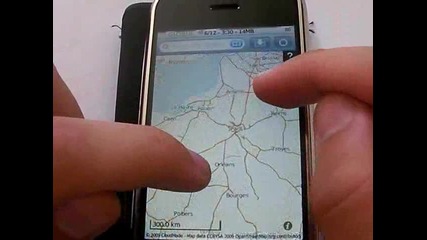Демонстрация на приложението за iphone - Offmaps