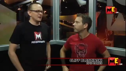 E3 2011 - Cliff Bleszinski talks Gears of War 3 with Sark
