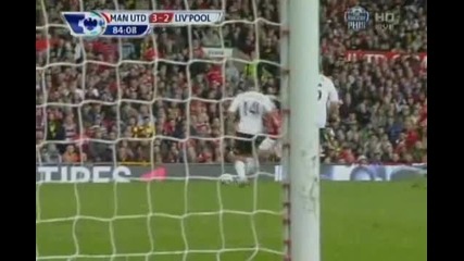 Manchester United - Liverpool 3 - 2 Highlights and All Goals (berbatov Hat - Trick) 