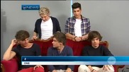 One Direction в Сидни - Интервю за Ten news