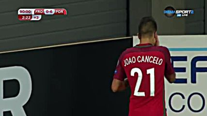 Кансело оформи крайното 6:0 за Португалия