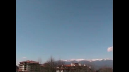 Късчета красота от България - Високи, сини планини - Поглед към Рила и Родопите от Банско - 2