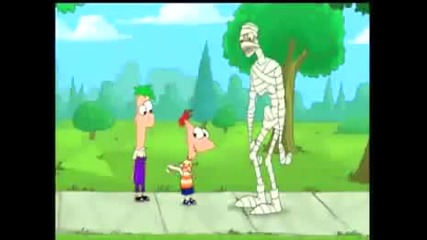 Phinias and ferb - Моята мумия и аз 