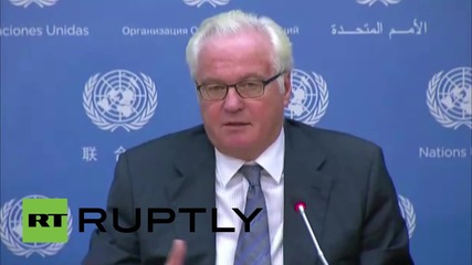 USA: Churkin slams Kiev's hypocrisy over implementing Minsk agreements