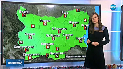 Прогноза за времето (28.12.2019 - обедна емисия)