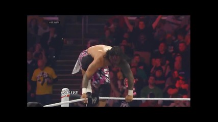 The Usos - Over The Top Rope Crossbody Dive and Superfly Splash (1)
