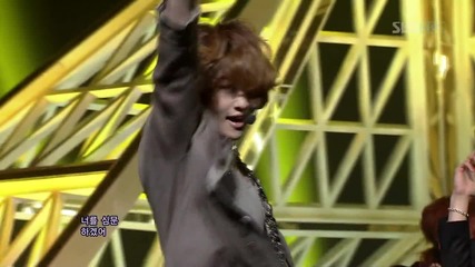 Shinee - Sherlock ( 25-03-2012 S B S Inkigayo )