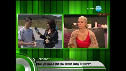 Ники Илиев и Саня Борисова - Интервю при Нана