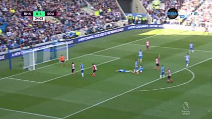 Брайтън - Саутхемптън 0:1 /първо полувреме/