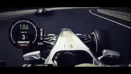 Italian Grand Prix 2011 - Schumacher vs Hamilton onboard