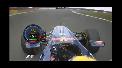 Ф1 2011 Англия(силвърстоун) Марк Уебър Pole Lap 1.30.399