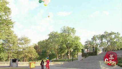 Летящо куче - Скрита камера