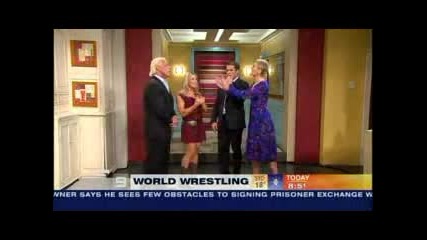 Trish Stratus And Rick Flair On Today