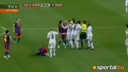 Сблъсъци след резила на Реал (м) - Видео Европейски футбол - Sportal.bg 