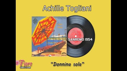Sanremo 1954 - Achille Togliani - Donnina sola