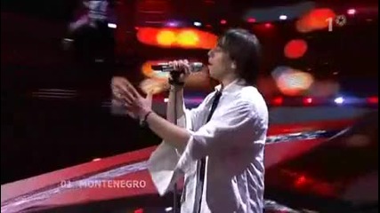 Черна Гора - Stefan Filipovi - Zauvijek volim te - Евровизия 2008 - Първи полуфинал - 14 място