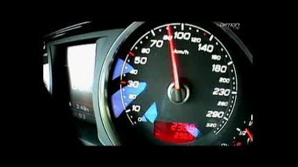 шумахер дига 290 kmh с Audi Rs6