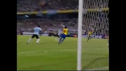 Аржентина 1:3 Бразилия - Бразилия се класира за Мондиал 2010
