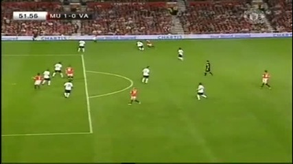 5.08.2009 Манчестър Юнайтед 2 - 0 Валенсия гол на Уейн Рууни 