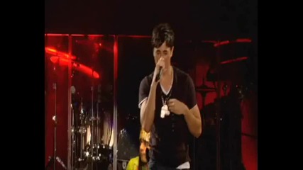 Enrique Iglesias la chica de ayer (live from Belfast) 