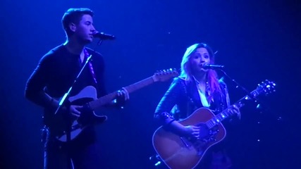 Demi Lovato - Catch Me ft. Nick Jonas Live - 2_11_14 - San Jose, Ca - [hd]