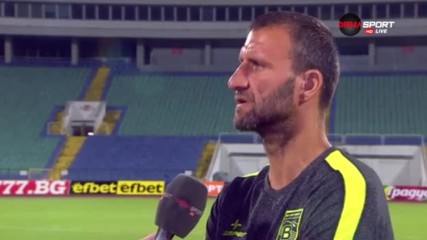 Коце Ангелов: Спукахме гуми днес, обещавам на Левски неспокоен мач