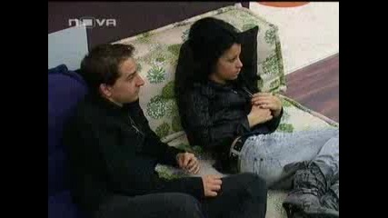 Анжелика прави Боряна на лайно - Big Brother Family 09.04.2010