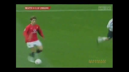 Кристиано Роналдо срещу Ливърпул - сезон 2003/2004
