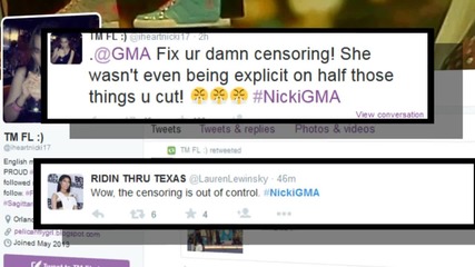 Nicki Minaj Over- Censored?
