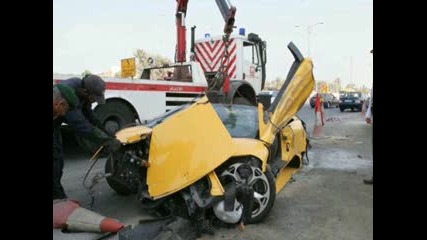 Страшни Снимки На Катастрофи С Lamborghini