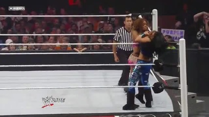 Wwe Raw Melina vs Alicia Fox [ Non Title Match ]