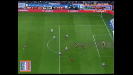 Atletico Madrid - Valencia 4 - 1 (4 - 1, 28 2 2010) 