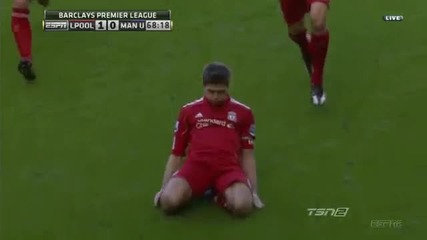 Liverpool 1-0 Man. Utd. ( Gerrard )