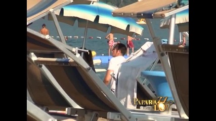 Sergej Cetkovic prvi put sa cerkicama - Paparazzo lov - (Tv Pink)