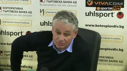Стойчо Стоев : Знаехме силата на Ботев Пловдив но дойдохме да победим