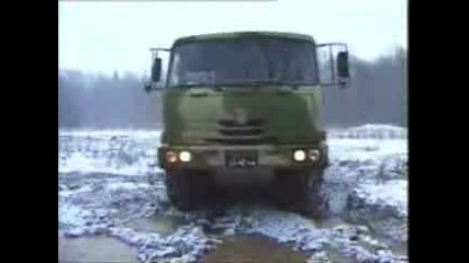 Военен камион-татра Т - 816 10x10 Тест В Сибир Vbox7