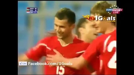 Belarus vs Bulgaria 1-0 Stoyanov Goal 10.8.2011