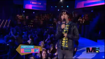 Miley Cyrus' 7 Things & Fly On The Wall Live @ Fn-mtv Premieres 1aug'08 +lyrics