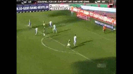 Werder Bremen 3 - 0 Borussia Monchengladbach (claudio Pizarro)