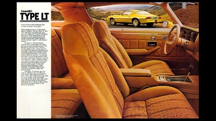 Брошури на Chevrolet Camaro от 1978г.