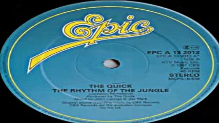 Quick - The Rhythm Of The Jungle 12`` Version 1982
