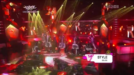 Rania - Style @ Music Bank (12.10.2012)