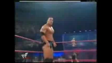 The Rock vs Kurt Angle No Mercy 2000 - part 1 