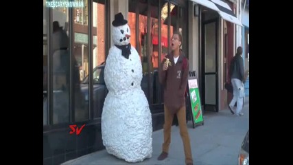 Жив снежен човек отново плаши хората