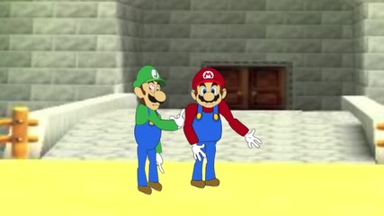 Mario and Luigi vs Sonic and Tails! Cartoon Fight Club Episode 3