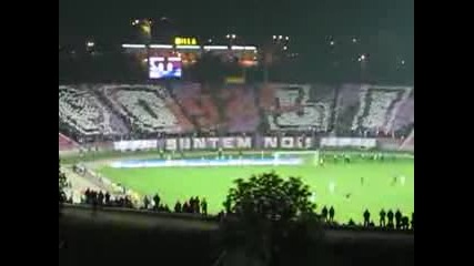 18.09 Поли Тимишоара - Партизан 1:2 хореография