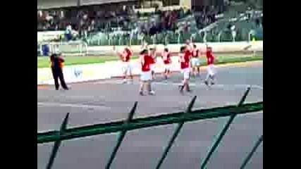 02.05.09 черноморец - Цска / Фен Клуб Гурково