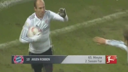 Werder Bremen 1:3 Bayern Munchen 30.1.2011 