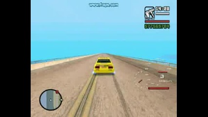 San Andreas Top Speed 3000 Km/h